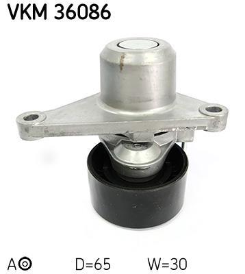 Rolo tensor da correia trapezoidal estriada SKF ref. VKM 36086